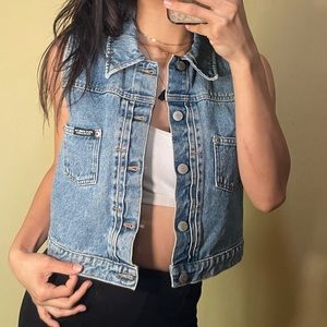 💙polo ralph lauren denim vest💙